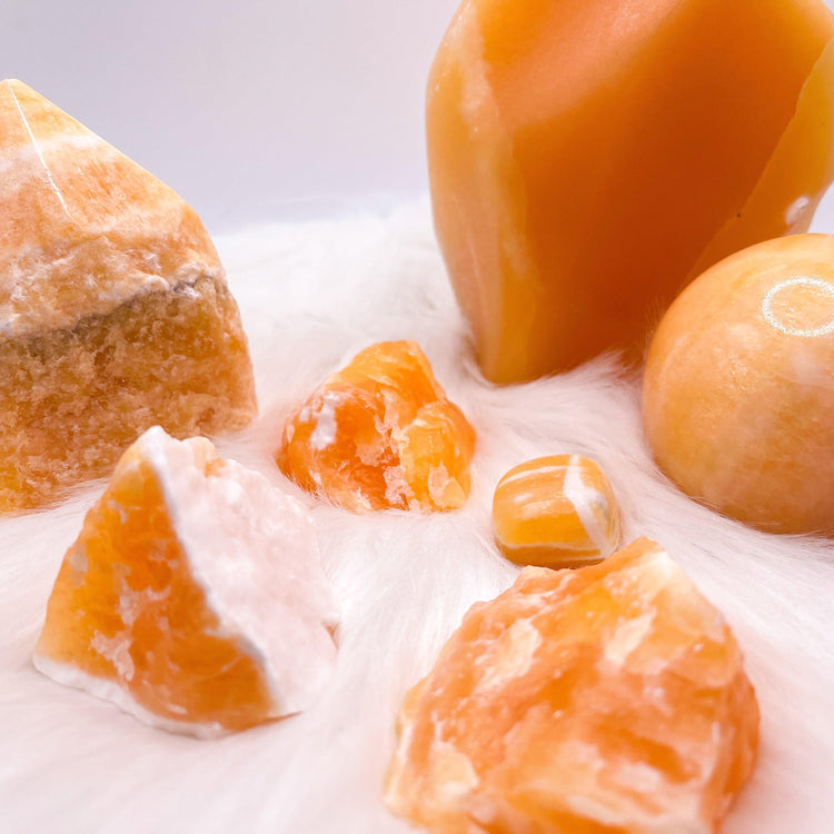 Orange Calcite